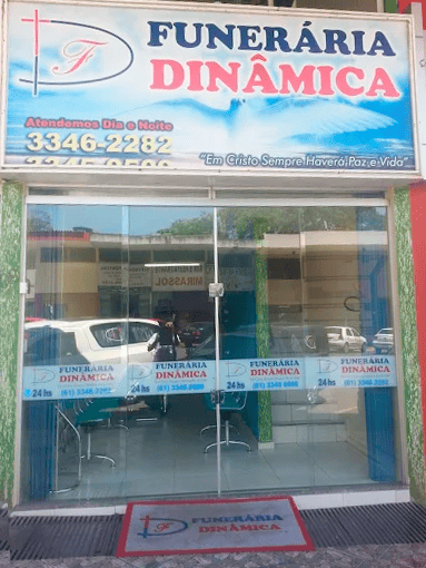 Antiga fachada da Funerária Dinâmica na Asa Sul, em Brasília.