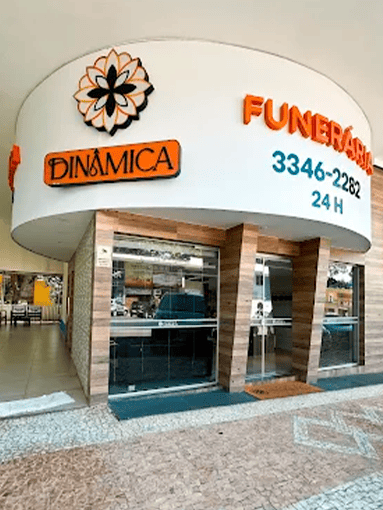 Unidade da Funerária Dinâmica localizada na Asa Sul, pronta para atender com respeito e dignidade.